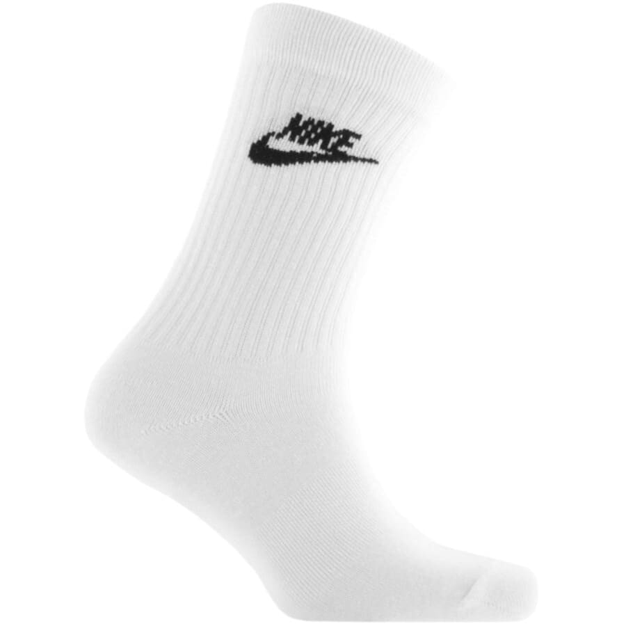 Nike 3 Pack Socks White Mainline Menswear Canada